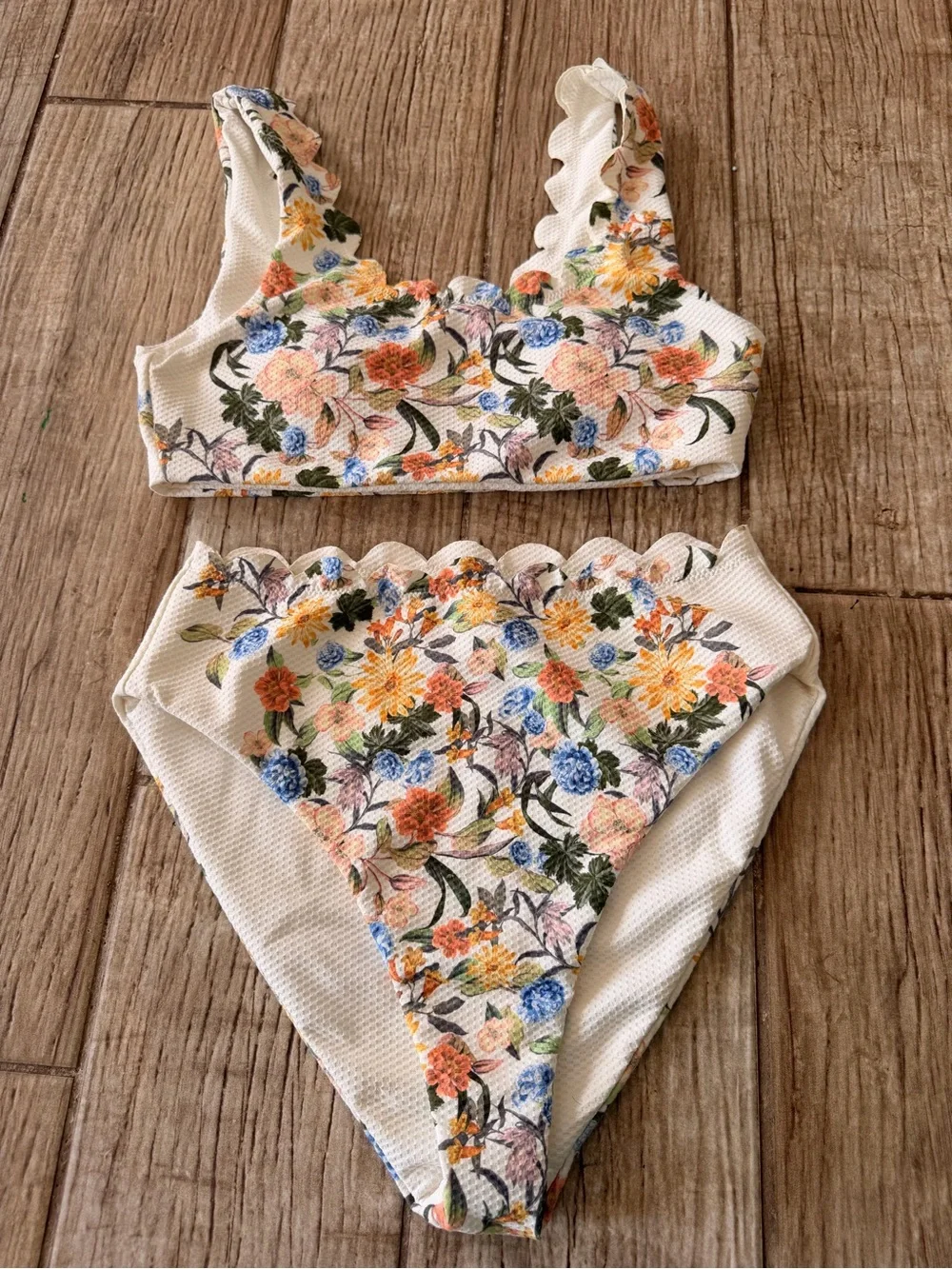 Beach Riot floral bikini